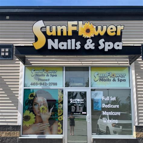 sunflower nails & spa|sunflower nail and spa lethbridge.